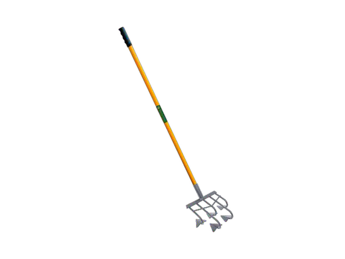 Spanco 5-Tine Manual Cultivator with Steel Handle | SCHW-3150