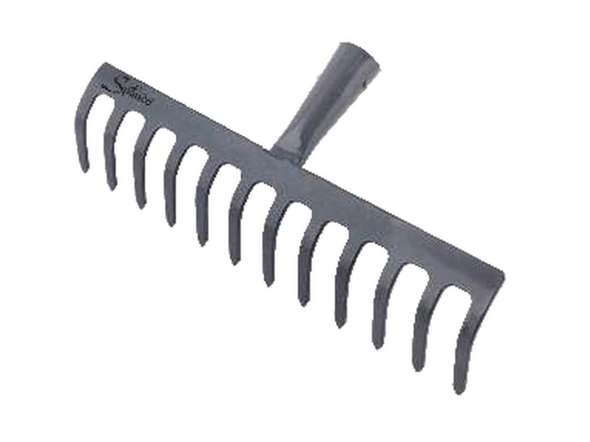 Spanco Garden Rake, 12 Teeth, Without Handle | SGR-132