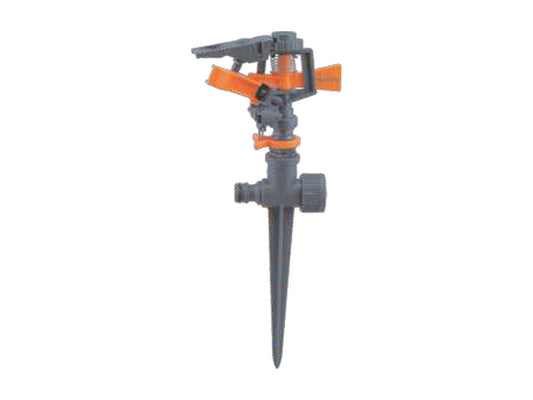 Spanco Plastic Impulse Sprinkler with Plastic Spike | SP-1030