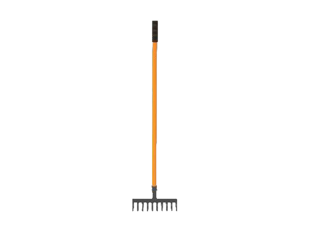 Spanco Garden Rake, 10 Teeth, With Handle | SWHR-130