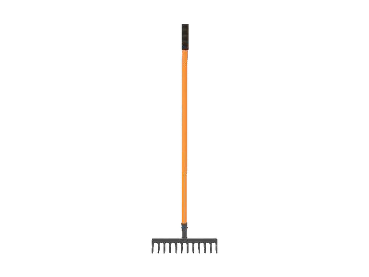 Spanco Garden Rake, 12 Teeth, With Handle | SWHR-132