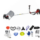 Sidepack Brushcutter with attachment