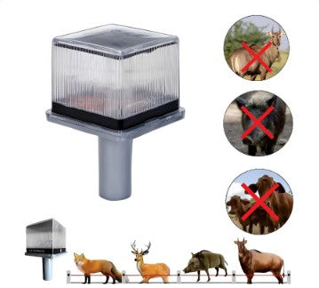 Smart Solar Light – Sound + Flashing LED Animal Deterrent, 1200mAh - image 4