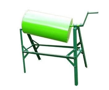 Seed Treatment Drum — 24-inch Mild Steel, Manual Tripod-Mounted - image 2