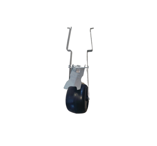 Seeder wheel stand for soil covering