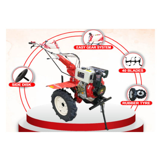 Sprayman Diesel Power Tiller 186F