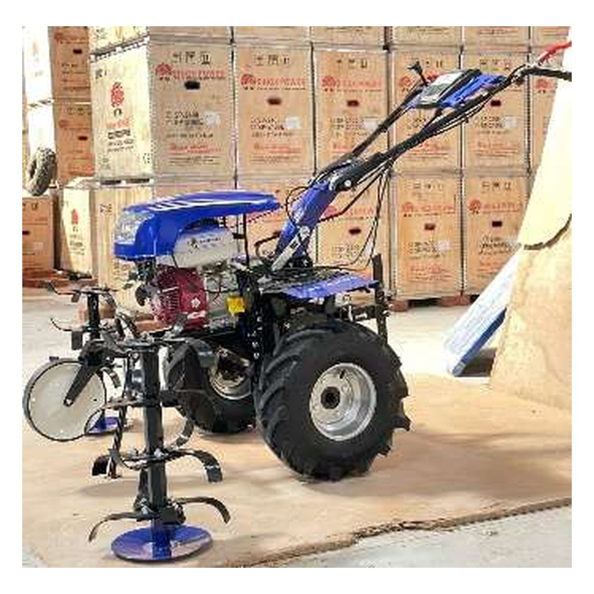 Sprayman Turbo Power Tiller 7.9 HP R1 Tyres - image 2
