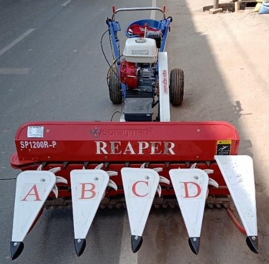 Sprayman SP-1200 Soya & Small Crop Reaper - Kama Diesel