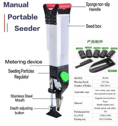 Sprayman MS-1 Single Head Portable Manual Seeder