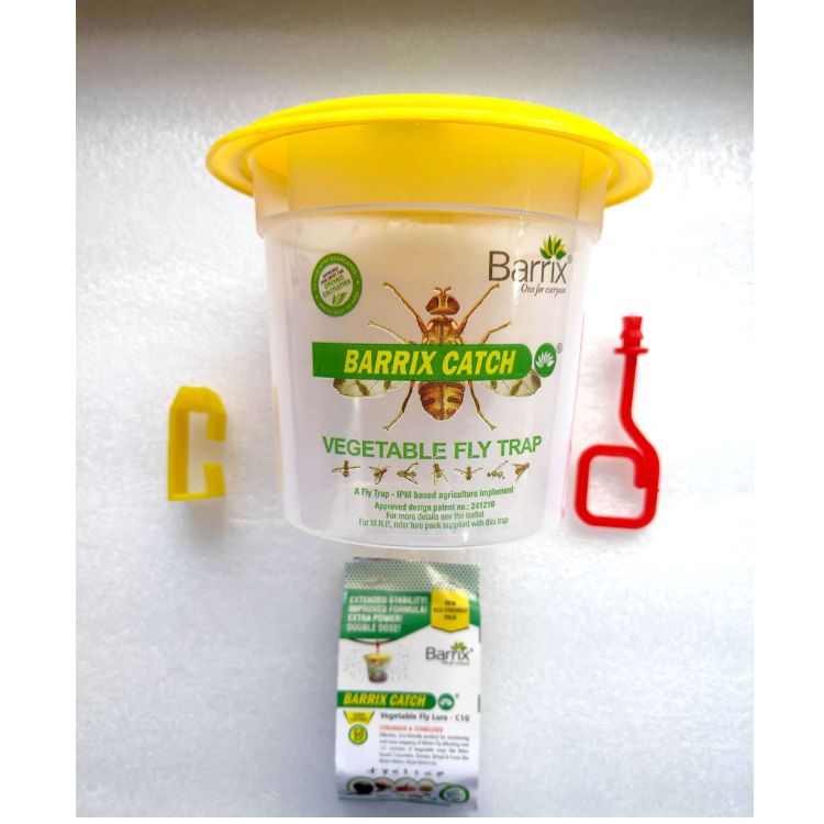Barrix Catch Vegetable Fly Trap Set (Set of 3 Pieces) - image 2