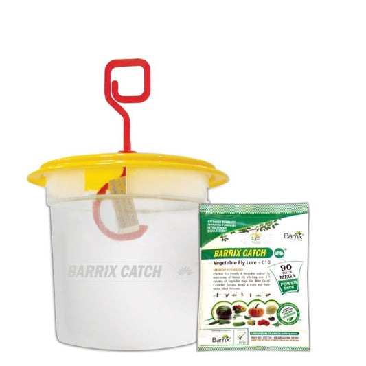 Barrix Catch Vegetable Fly Trap Set (Set of 3 Pieces)