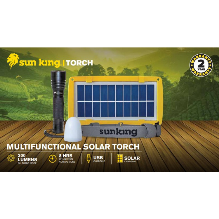 Multifunctional Solar Torch