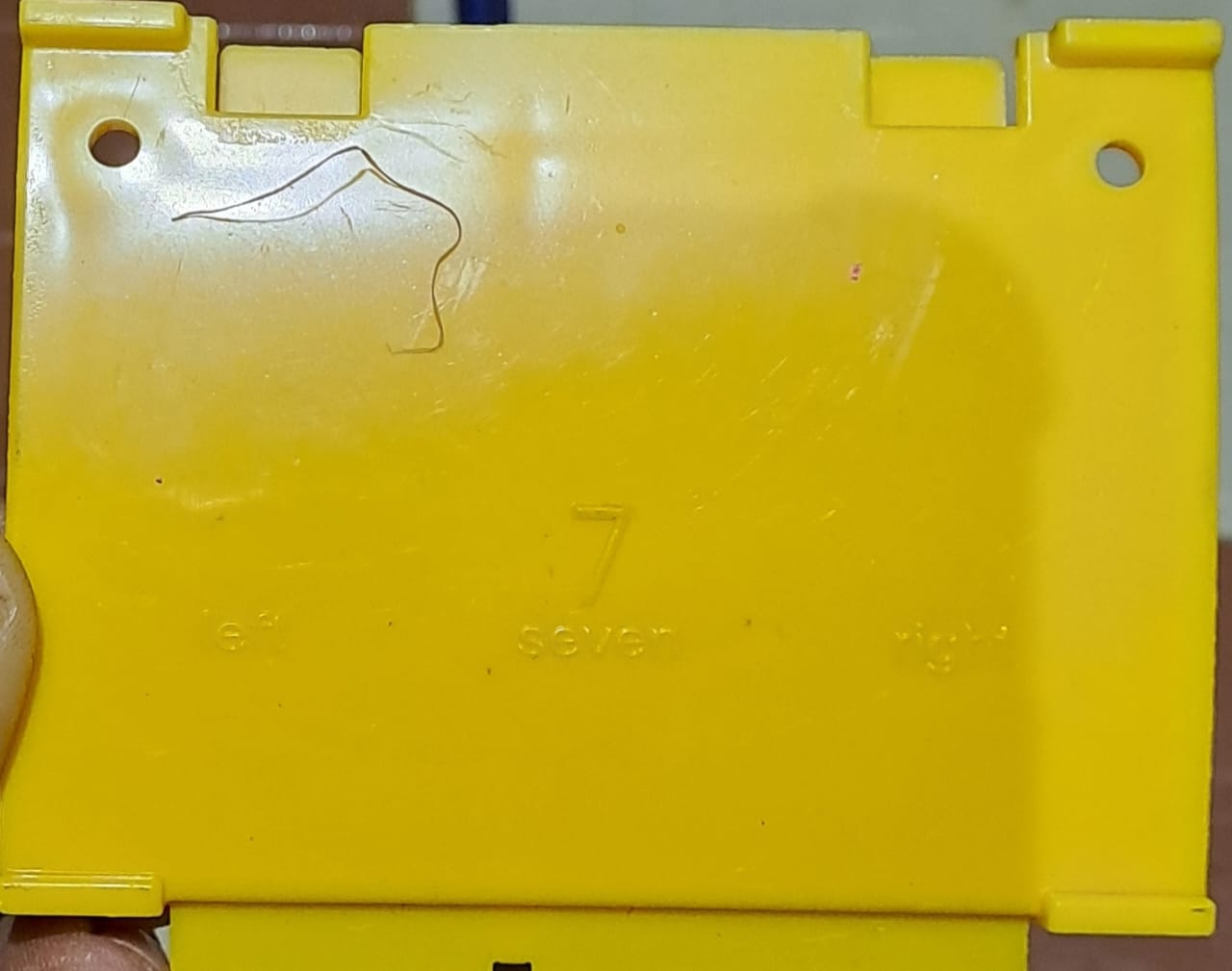 Seeder spacer No 7