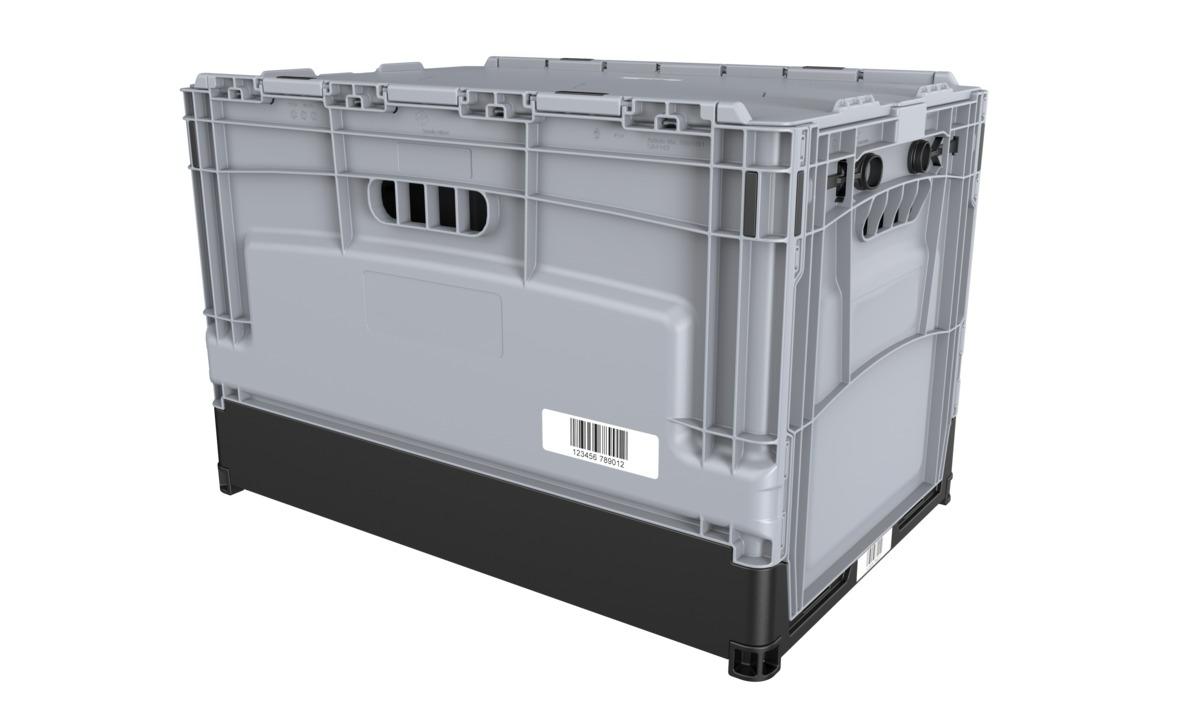 Foldable crates
