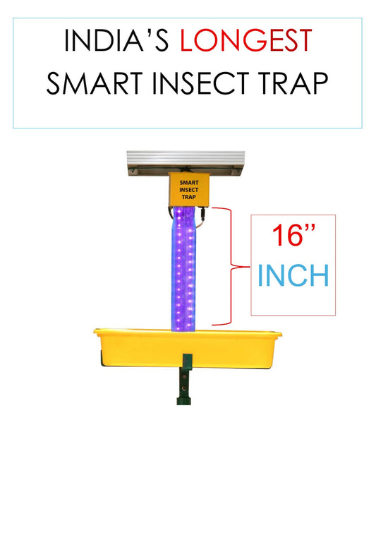 Smart Solar Insect Trap – 10W Panel, 5000mAh Battery, Auto Dusk-to-Dawn - image 2