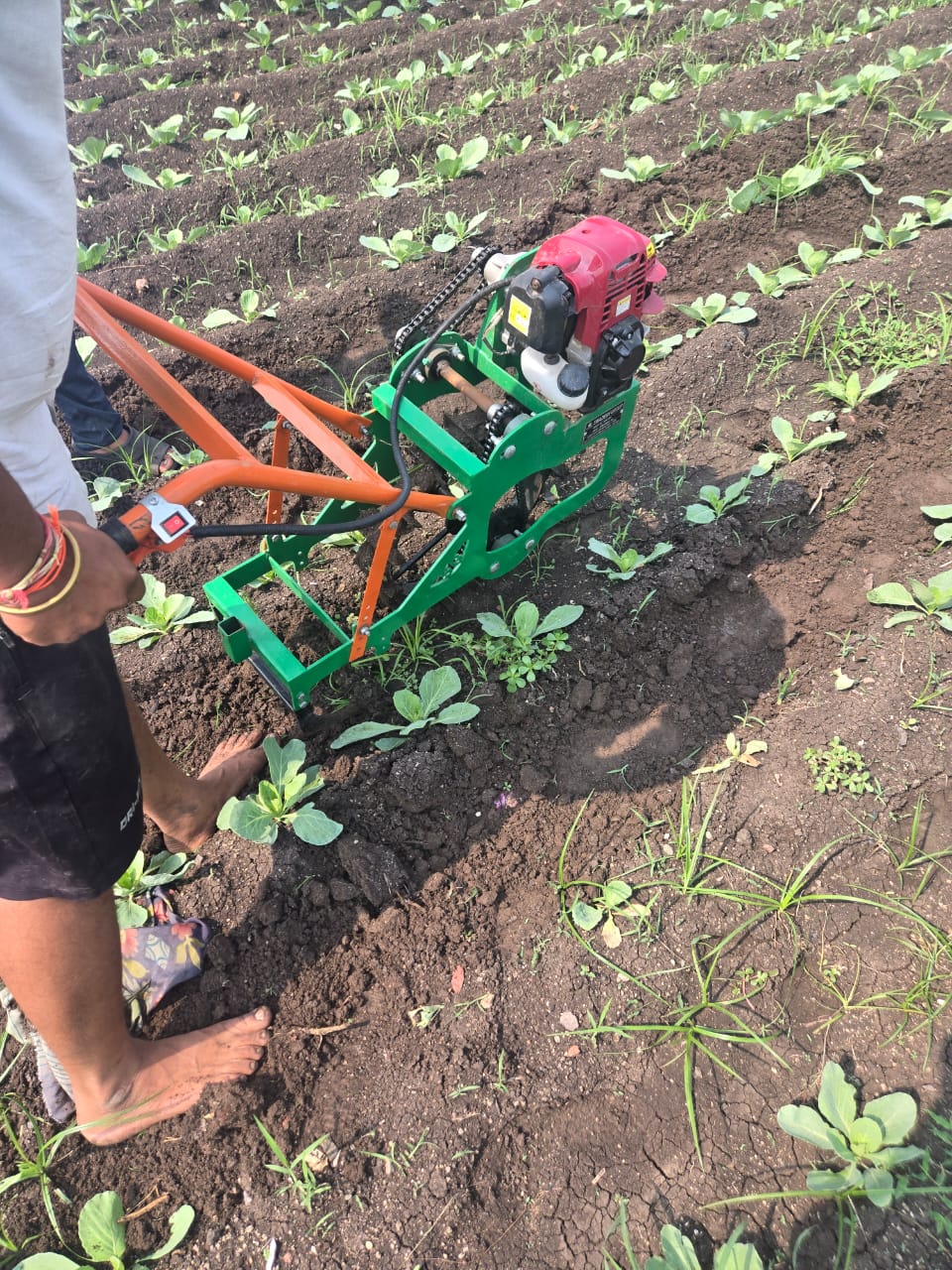 Single Wheel Cultivator