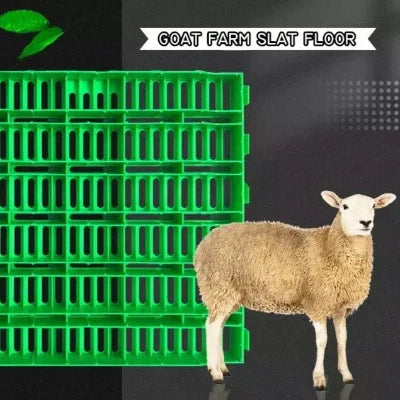 Goat Floor Mat -- 2ft x 2ft, 75mm Rubber Flooring Sheet
