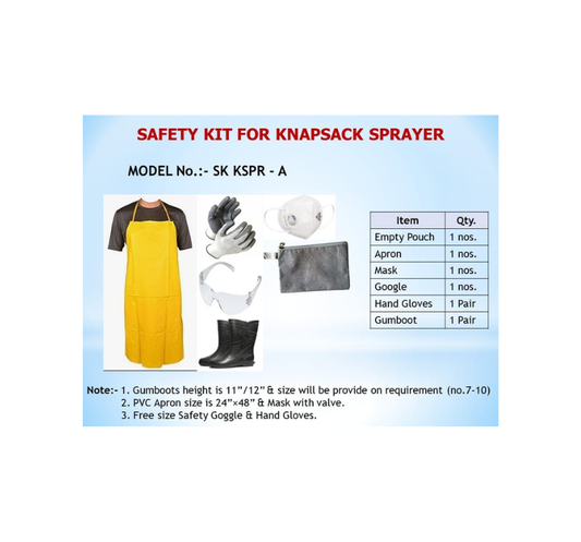Safety Kit for Knapsack Sprayer(A)