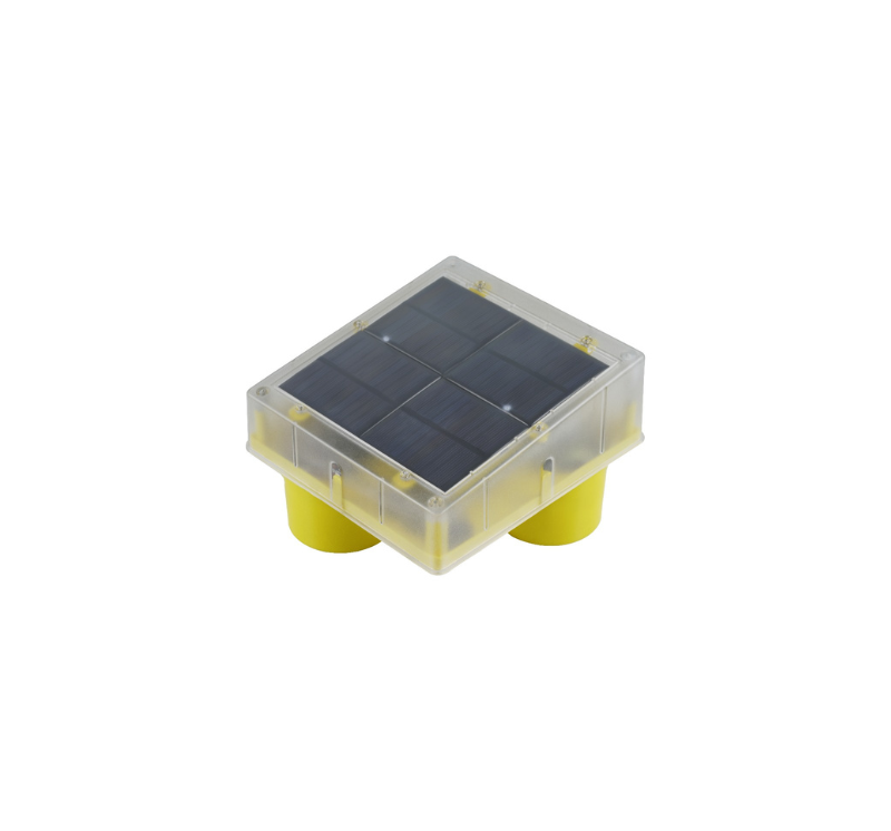Solar Smart Animal Repellent Light – 360° Sound + LED, 5–7 Bigha Coverage