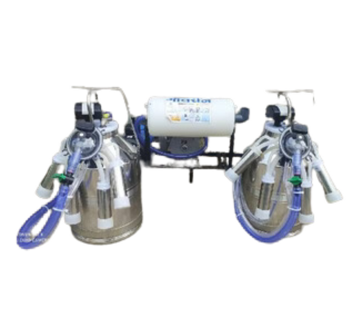 Milking Machine Double Bucket Model