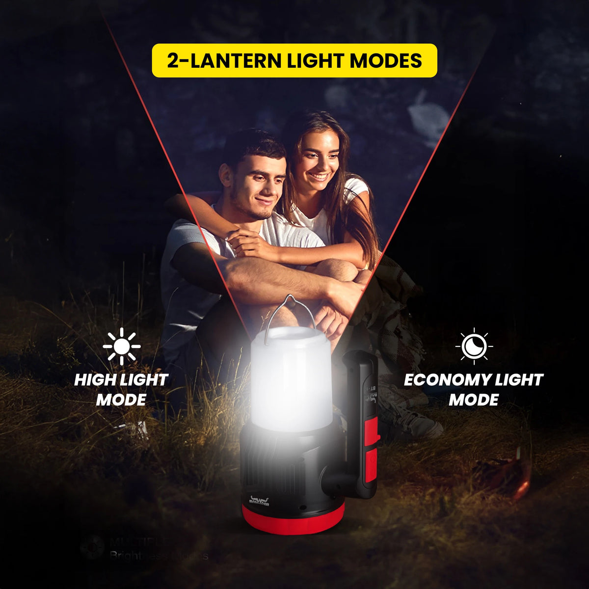 Balwaan Shakti 2 in 1 Flashlight with Lantern BT-60 - image 3