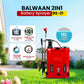 Balwaan BS-21 18 L 2-in-1 Battery & Manual Sprayer – 12V/8Ah, 4 Nozzles - image 5
