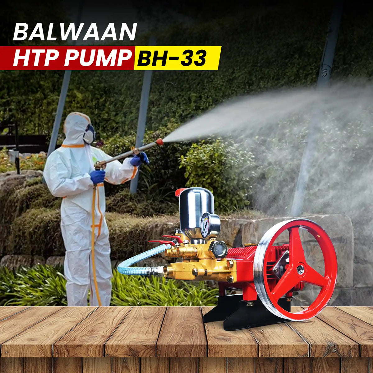 Balwaan HTP pump (2 mouth 1/2 +1 mouth 1/4) BH-33 - image 5