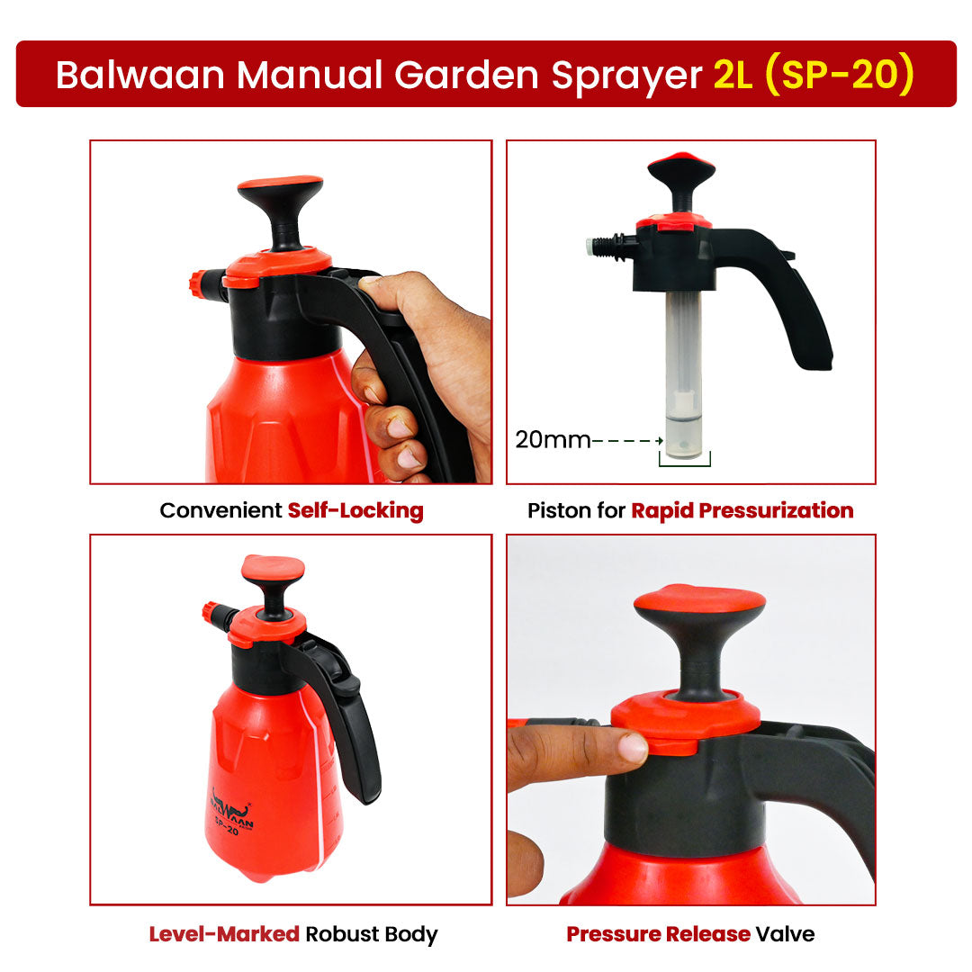 Balwaan Garden Sprayer 3in1 (2L) SP-20 - image 6