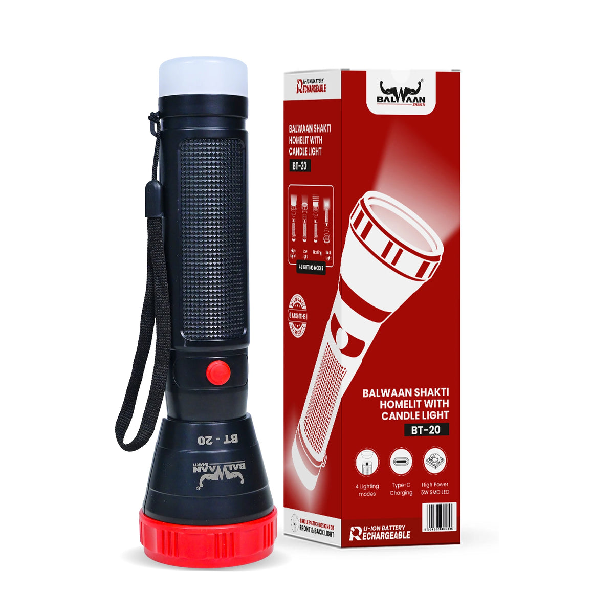 Balwaan Shakti Homelit with Candle Light BT-20 - image 4