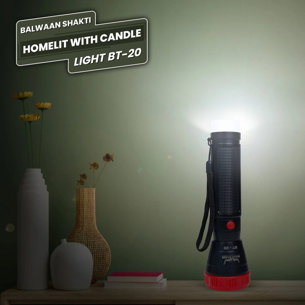 Balwaan Shakti Homelit with Candle Light BT-20 - image 6