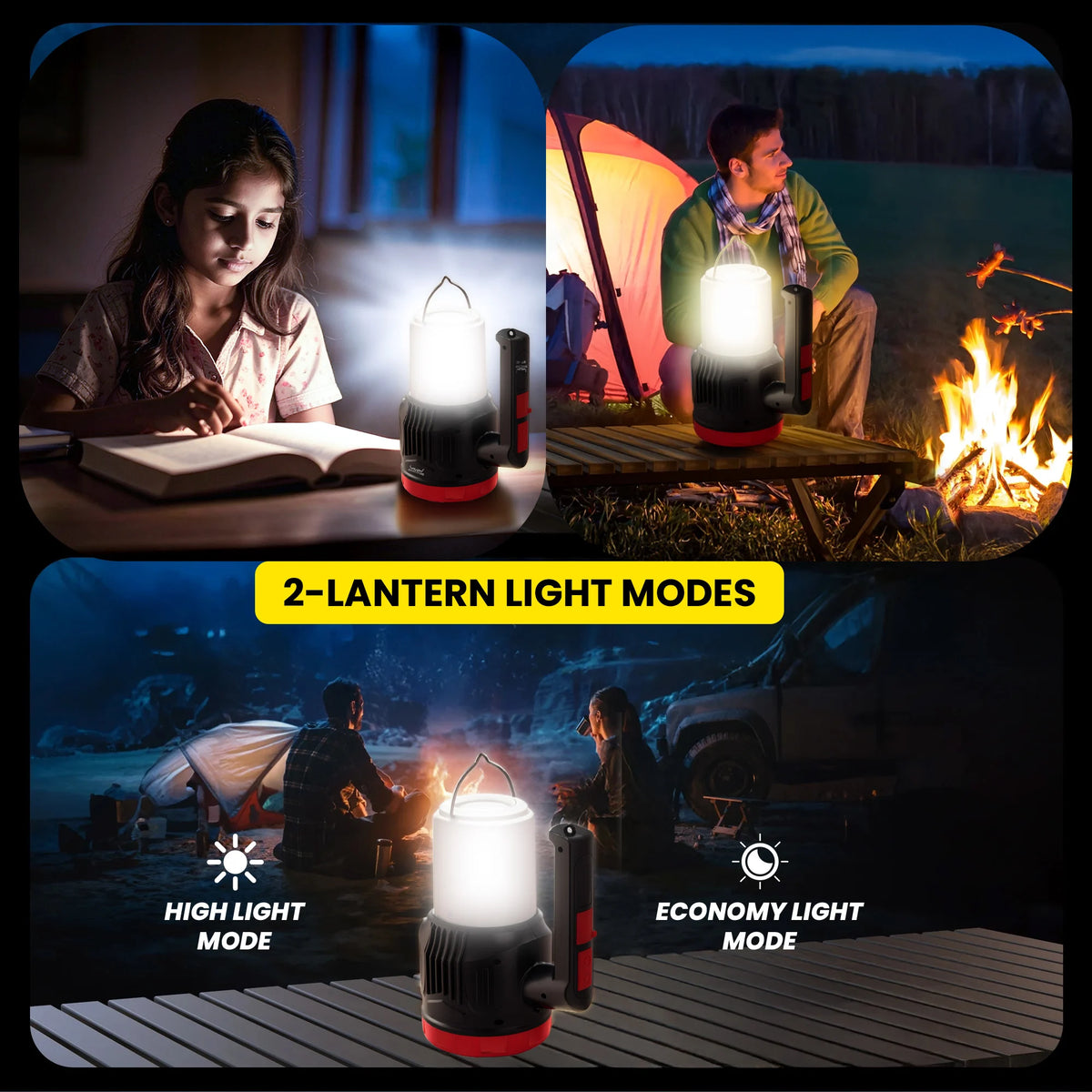 Balwaan Shakti 2in1 Flashlight with Lantern and solar BT-60s - image 9