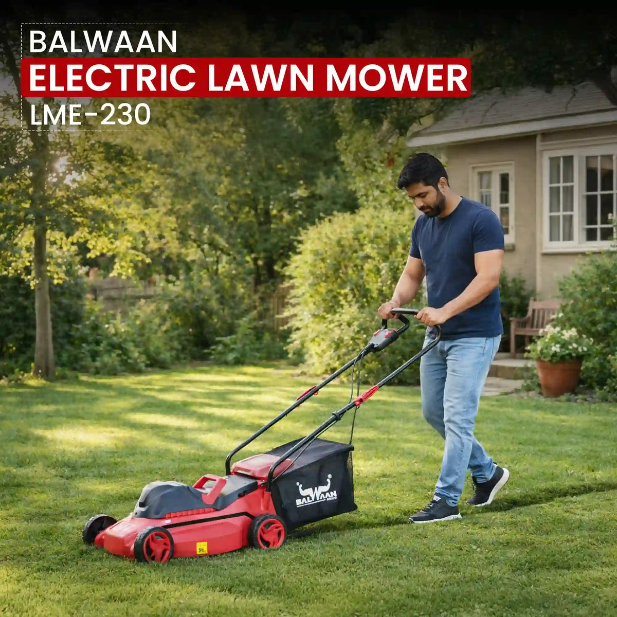 Balwaan Electric Lawn Mower LME-230