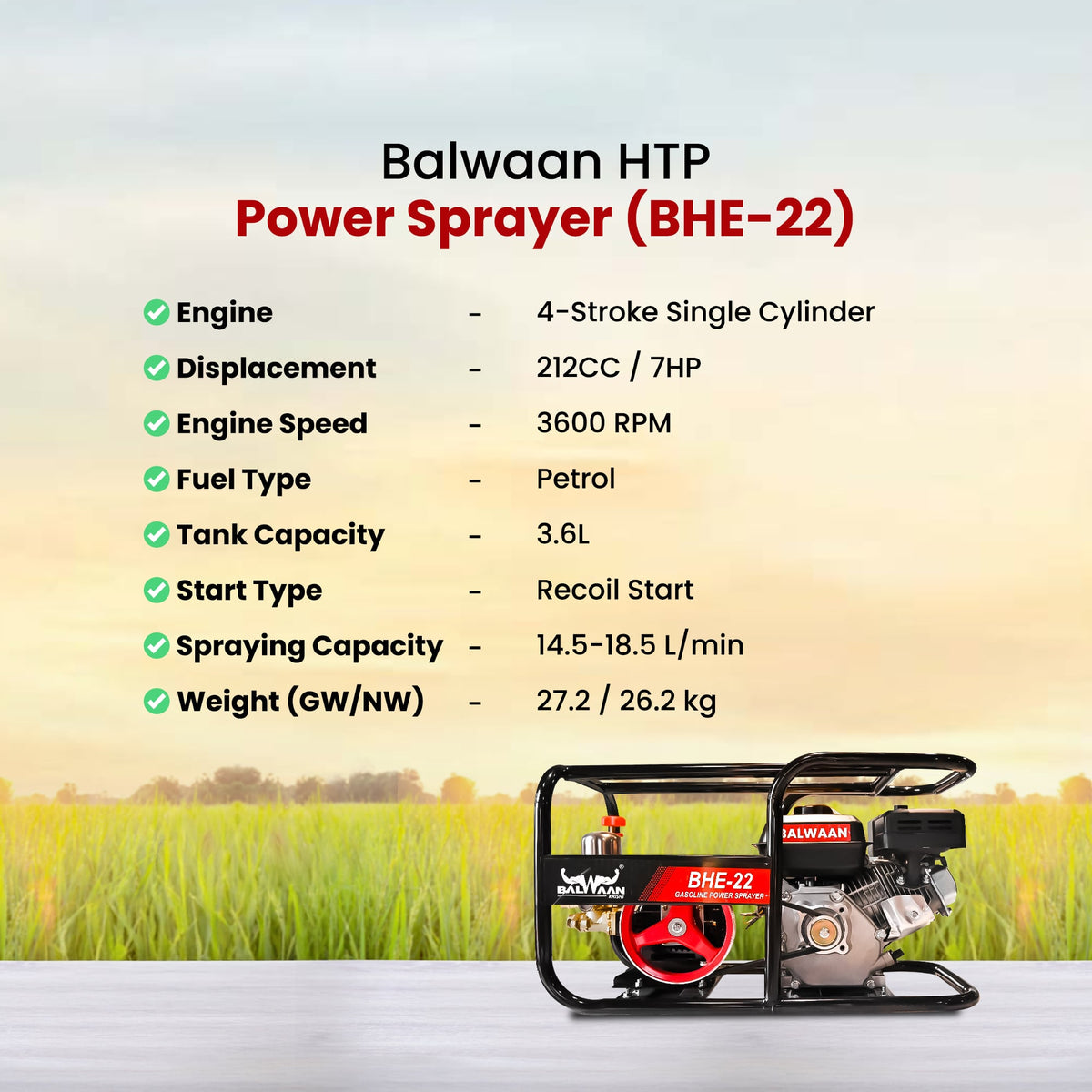Balwaan Htp (Wth Engine BX 212) BHE-22