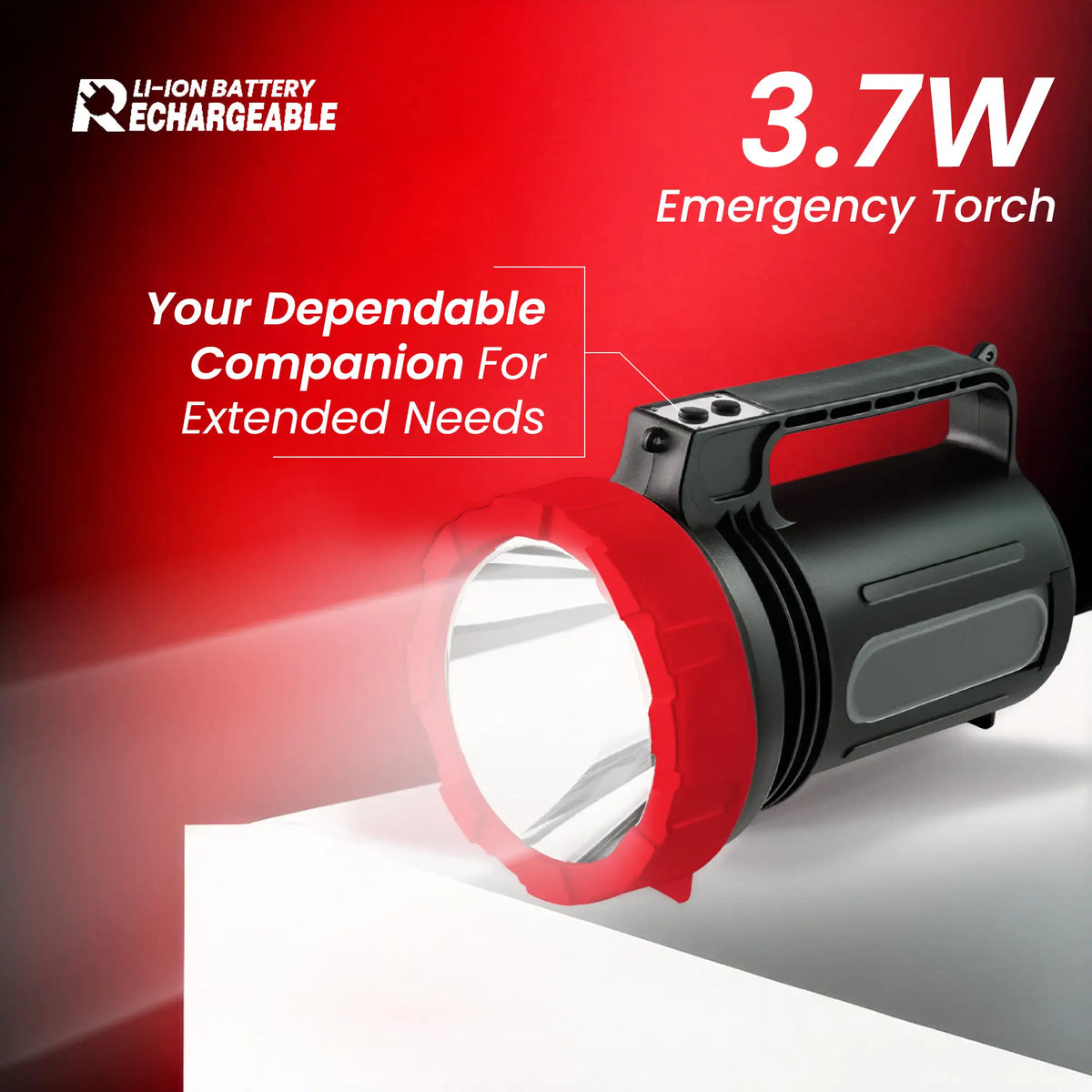Balwaan Shakti Soldier High Beam Flashlight BT-1000 - image 6
