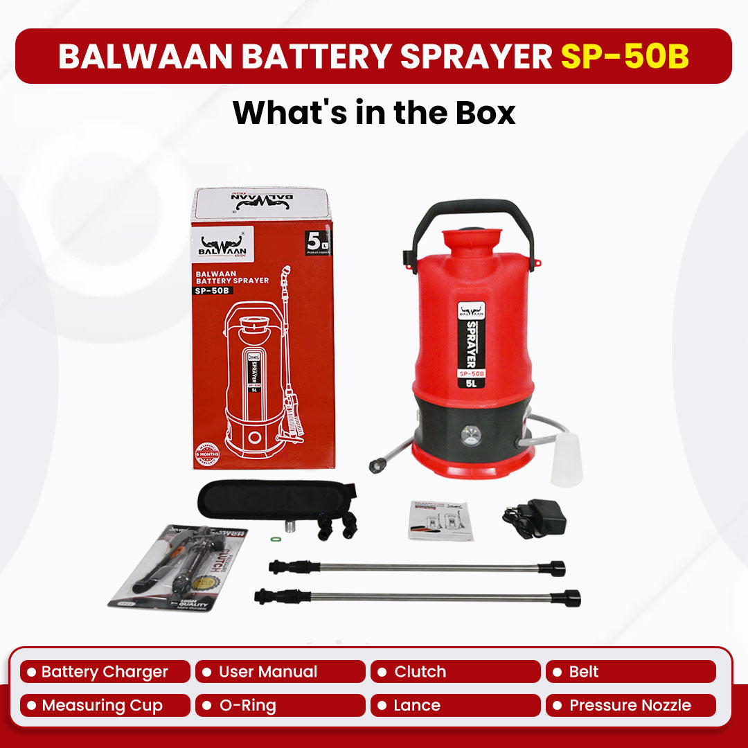 Balwaan Li-Ion Battery Sprayer (5L) SP-50B - image 4