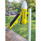 Premium Solar Rocket Light for Farms & Outdoor Boundaries | Rechargeable Lithium Battery