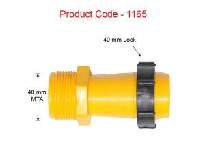 KSNM Adaptor | 40 mm MTA | 40 mm Lock