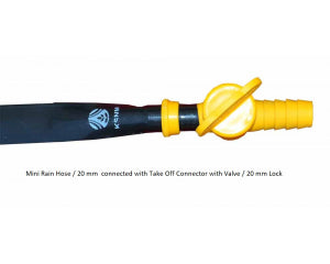 KSNM Take Off Connector with Valve | 20 mm Lock - image 3