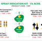 KSNM Rain Hose Kit | 40 mm - 1/4 Acre - image 3
