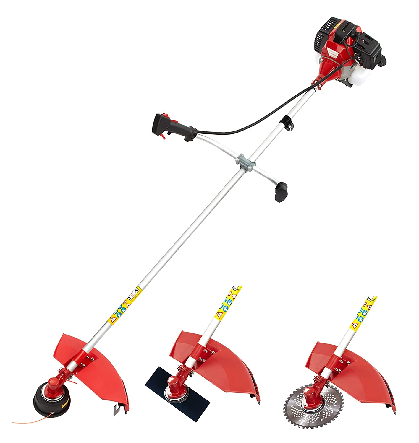 NEPTUNE SIMPLIFY FARMING 3 in 1 Brush Cutter/Grass Trimmer String Edger with 3 Blades (4 Stroke)