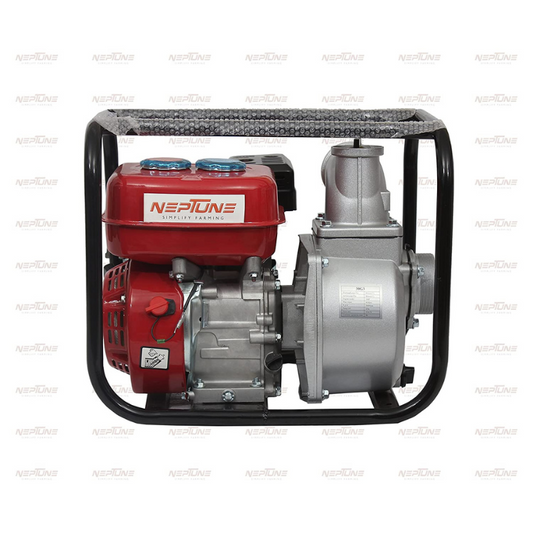 NEPTUNE SIMPLIFY FARMING 6.5 HP 4 Stroke Engine Petrol Start Kerosene Run Water Pump Set,3x3-inch