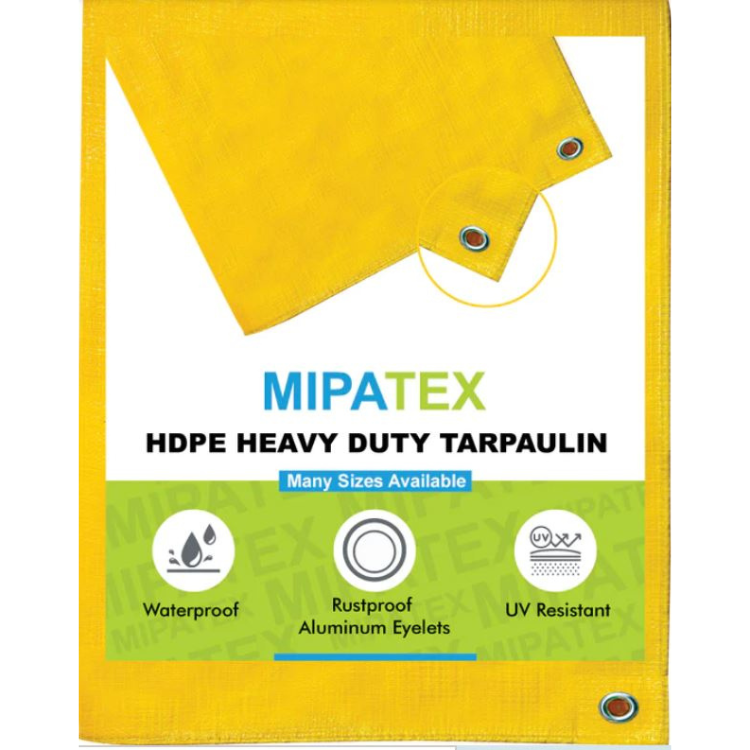 Mipatex  Tarpaulin Sheet 15 Feet x 20 Feet, 150 GSM